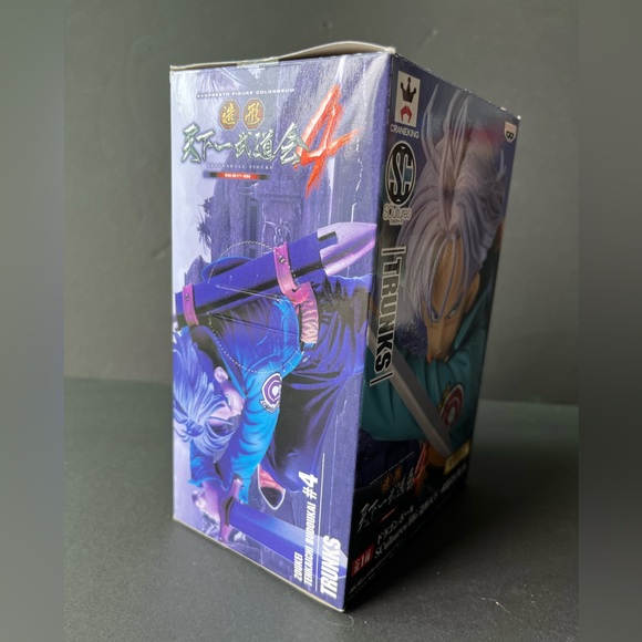 BANDAI BANPRESTO DRAGON BALL SCULTURES COLOSSEUM 4 VOL 5 TRUNKS FIGURE - Picture 8 of 11